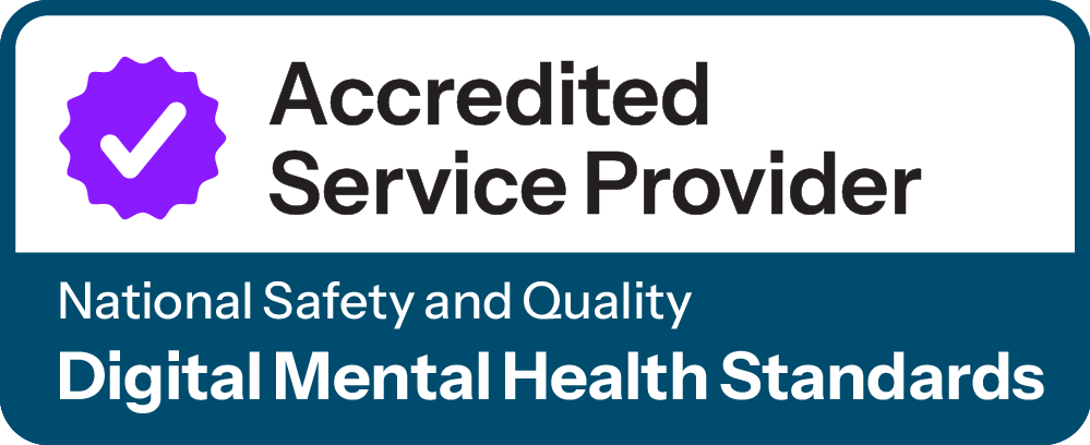 Baby Steps NSQDMH Standards Accreditation Badge